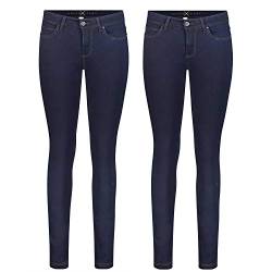 MAC Dream Skinny - 2er Pack Damen Jeans in Verschiedene Farbvarianten, Größe:W34/L32, Farbe:D801 von MAC Jeans