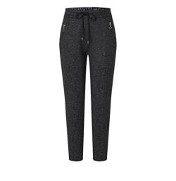 MAC Easy Smart Damen HoseLight Jersey Black Art.Nr. 0107L271000 966B*, Größe:W40/L29, Farbe:966B Black Herringbone Print von MAC Jeans