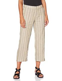 MAC Jeans Damen Nora Cropped Bootcut Jeans, Beige (Sand Stripe 227s), W40 (Herstellergröße: 40/Ol) von MAC Jeans