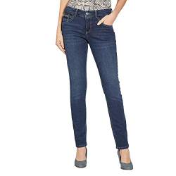 MAC Jeans Damen Slim Jeans, Blau (New Basic Washed D845), W44/L32 von MAC Jeans