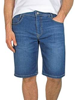 MAC Jeans Herren Arne Light Stretch Denim Bermuda Shorts, H421 mid Blue Used von MAC Jeans
