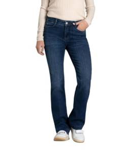 Mac Damen Jeans Dream Boot Slim Fit Bootcut darkblue (83) 34/34 von MAC Jeans