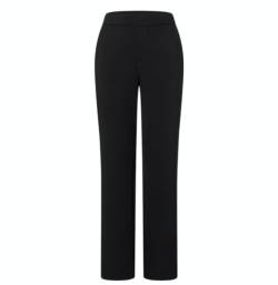 Mac - Slim Fit - Damen Hose Floating Crepe Chiara (2177-00-0231L), Größe:W42, Länge:L30, Farbe:Black (090) von MAC Jeans