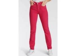 High-waist-Jeans MAC "Dream" Gr. 36, Länge 34, pink (pinkpitaya34) Damen Jeans High-Waist-Jeans von MAC