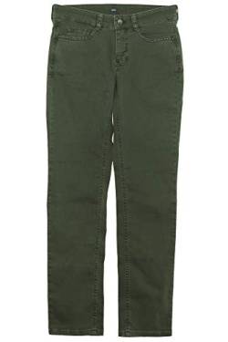 MAC Angela Pearl Jeans Hose Damen Stetch Denim Super Slim, Damengrößen:46, Hosenlängen:L32, Farbe:Khaki von MAC