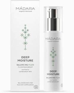 MÁDARA Organic Skincare | Tiefenfeuchtigkeitsfluid, Ultra-leichte Textur, 24-Stunden Feuchtigkeitsversorgung, 50 ml, Vegan, Ecocert-zertifiziert, Recycelbare Verpackung von MÁDARA