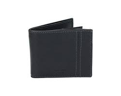 MADE IN SPAIN S639 Herren Leder Geldbörsen-Geldbörsen, Schwarz , Talla única, TASCHEN-PORTEN von MADE IN SPAIN