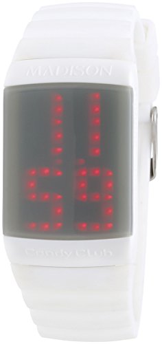 MADISON NEW YORK Unisex-Armbanduhr Candy Club Digital Automatik Silikon U4614-70 von MADISON NEW YORK