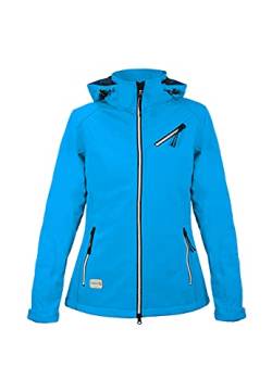 MADSea Damen Softshelljacke Funktionsjacke, Farbe:blau, Größe:36 von MADSea