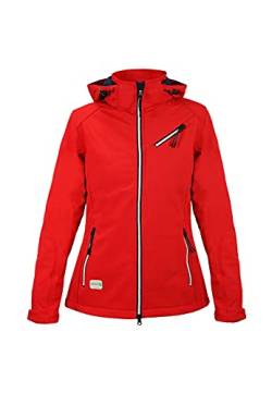 MADSea Damen Softshelljacke Funktionsjacke, Farbe:rot, Größe:46 von MADSea