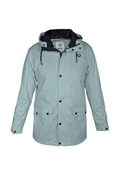 MADSea Herren Regenjacke Friesennerz 63077 Hellblau, Farbe:hellblau, Größe:L von MADSea