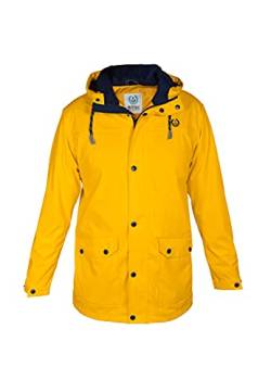 MADSea Herren Regenjacke Friesennerz 63096 gelb, Farbe:gelb, Größe:S von MADSea