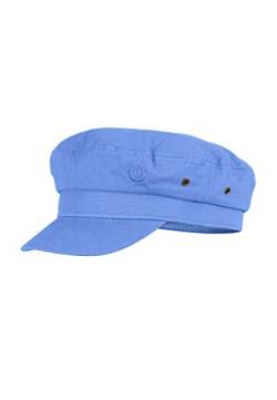 MADSea Unisex Canvas Elbsegler Schirmkappe Schirmmütze, Farbe:blau, Größe:L von MADSea