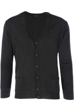 MAERZ Classic Fit Cardigan anthrazit, Einfarbig von MAERZ