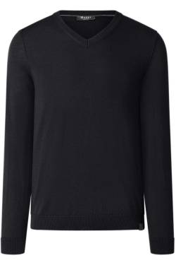 MAERZ Classic Fit Pullover schwarz, Einfarbig von MAERZ