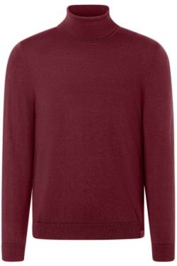 MAERZ Classic Fit Rollkragenpullover braun, Einfarbig von MAERZ