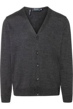 MAERZ Classic Fit Strickjacke anthrazit, Einfarbig von MAERZ