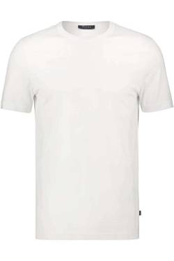 MAERZ Regular Fit T-Shirt Rundhals weiss, Einfarbig von MAERZ