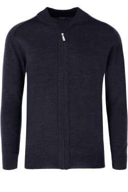 MAERZ Superwash Classic Fit Cardigan navy, Einfarbig von MAERZ