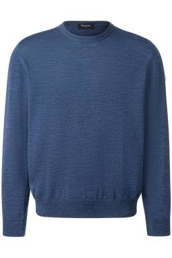 MAERZ Superwash Classic Fit Pullover dunkelblau, Einfarbig von MAERZ
