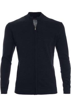 MAERZ Superwash Classic Fit Strickjacke navy, Einfarbig von MAERZ