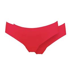 MAGIC BODYFASHION Damen Low Rise Seamless Thong Unterwsche, Hollywood Red, 48 von MAGIC BODYFASHION