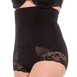 MAGIC Bodyfashion Super Control Brief Damen Luxuriöse Starke Shapewear Figurformende Miederpants mit Spitze von MAGIC BODYFASHION