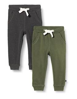 MAGIC KIDS WEAR Jogginghose Kinder und Babies aus Baumwolle, 2er Pack Beetle (978), 116 von MAGIC KIDS WEAR