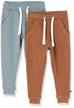 MAGIC KIDS WEAR Jogginghose Kinder und Babies aus Baumwolle, 2er Pack Toffee (236), 104 von MAGIC KIDS WEAR