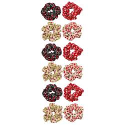 MAGICLULU 12 Stk Haarband Haargummis für Frauen elastische Haarringe Haarbänder hair scrunchies Tiara seidenschal Kopfbedeckung frauen kopfschmuck Elastizität Stirnband Pferdeschwanz von MAGICLULU