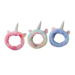 MAGICLULU 12 Stk einhorn stirnband Make-up-Stirnband Make-up-Stirnbänder elastische haargummi elastisches haarband haarschmuck Haargummis Einhorn-Stirnband Make-up-Haarband von MAGICLULU