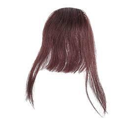 MAGICLULU 1Stk Perücke Air knallt Fake hair bangs falsches Fransenhaar gefälschter Haarknall Vorhänge Haarnadeln Frauen Haarknall flauschiger Haarknall schlank Vorhang Rand falscher von MAGICLULU