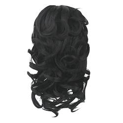 MAGICLULU 1Stk Pferdeschwanz-Perücke-Clip curly hair extensions haar extensions clips langer Pferdeschwanz Frauen perücken lockige Echthaarperücke Pferdeschwanz-Verlängerung Locken Haarteil von MAGICLULU