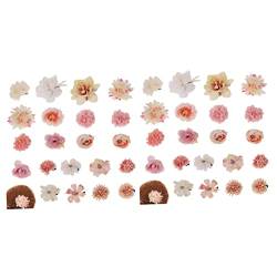 MAGICLULU 42 Stk Haarnadel hair clip flower hochzeitshaar schmuck Blumenhaarspangen für Mädchen Haarblumen haarschmuck Tiara Blumenclips für das Haar Haarspangen Haarspangen Mini Blüte von MAGICLULU