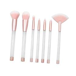 MAGICLULU 7St Kosmetikpinsel Make-up Pinsel makeup brushes Sandbürste DIY-Griff Augenbrauenpinsel werkzeug Puderpinsel Make-up-Pinsel für Frauen Kristall Passen Kleidungsset von MAGICLULU