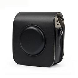 MAGILL Kamerataschen Pu. Leder Retro Schulterband Tasche Kamera Schutzhülle Fit for Fujifilm INSTAX FIT Fast Quadrat SQ20 SQ10. Kamera Tasche (Color : Noir) von MAGILL