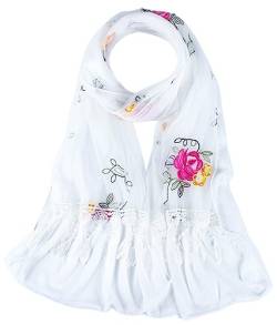 MAIRY Seidenschal Damen Schal Tuch Stola elegante Schals und Tücher aus Chiffon DE165024 von MAIRY