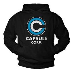 MAKAYA Kapuzenpullover Herren/Jungen - Capsule Dragon Corp - Hoodie Sweatshirt Pullover Nerd Geschenke Jungs/Mädchen XL von MAKAYA