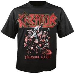 KREATOR - Pleasure to Kill - Black - T-Shirt Größe XL von MAM