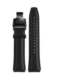 MAMA'S PEARL Passend for Casio AE1200 A158W/A168/f91w/AE-1200WHD/A158/A159/A169. Serie: Vintage-Leder-Uhrenarmband, Retro-Armband, 18 mm (Color : A-black-black a, Size : 18mm) von MAMA'S PEARL