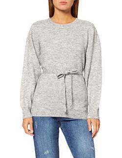 MAMALICIOUS Damen MLANNE L/S Knit TOP A. NOOS Pullover, Light Grey Melange, L von MAMALICIOUS