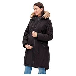 MAMALICIOUS Damen Mlamy 3in1 Padded Jacket A. Noos Winterjacke, Schwarz, L EU von MAMALICIOUS