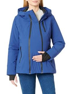 MAMALICIOUS Damen Mlbella Wntr Padded 2in1 Short Jacket A., Blue Depths, L von MAMALICIOUS