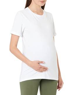 MAMALICIOUS Damen Mleva S/S Jersey Top A. Noos T Shirt, Optical Snow, XL EU von MAMALICIOUS