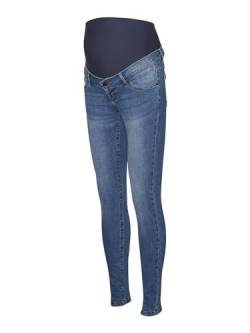 MAMALICIOUS Damen Mlmila Slim Medium Blue Jeans A. Noos, Medium Blue Denim, L von MAMA.LICIOUS