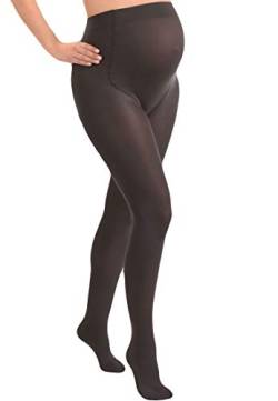 MAMSY Damen Maternity Opaque 60den Tights, Grau, XL/XXL von MAMSY