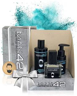 MAN42 Business Männer Kosmetik Geschenkset - Set Gift Box von MAN42 PROFESSIONAL HAIR BEARD