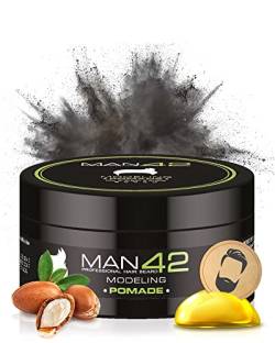 MAN42 Modeling Pomade, Haarpomade zum modellieren, 100ml von MAN42 PROFESSIONAL HAIR BEARD