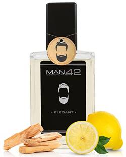 MAN42 Parfum Elegant Männer, Eau de Parfum Elegant 100ml von MAN42 PROFESSIONAL HAIR BEARD