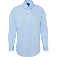 MANGUUN collection Businesshemd, Body Fit, für Herren, blau, 41 von MANGUUN collection